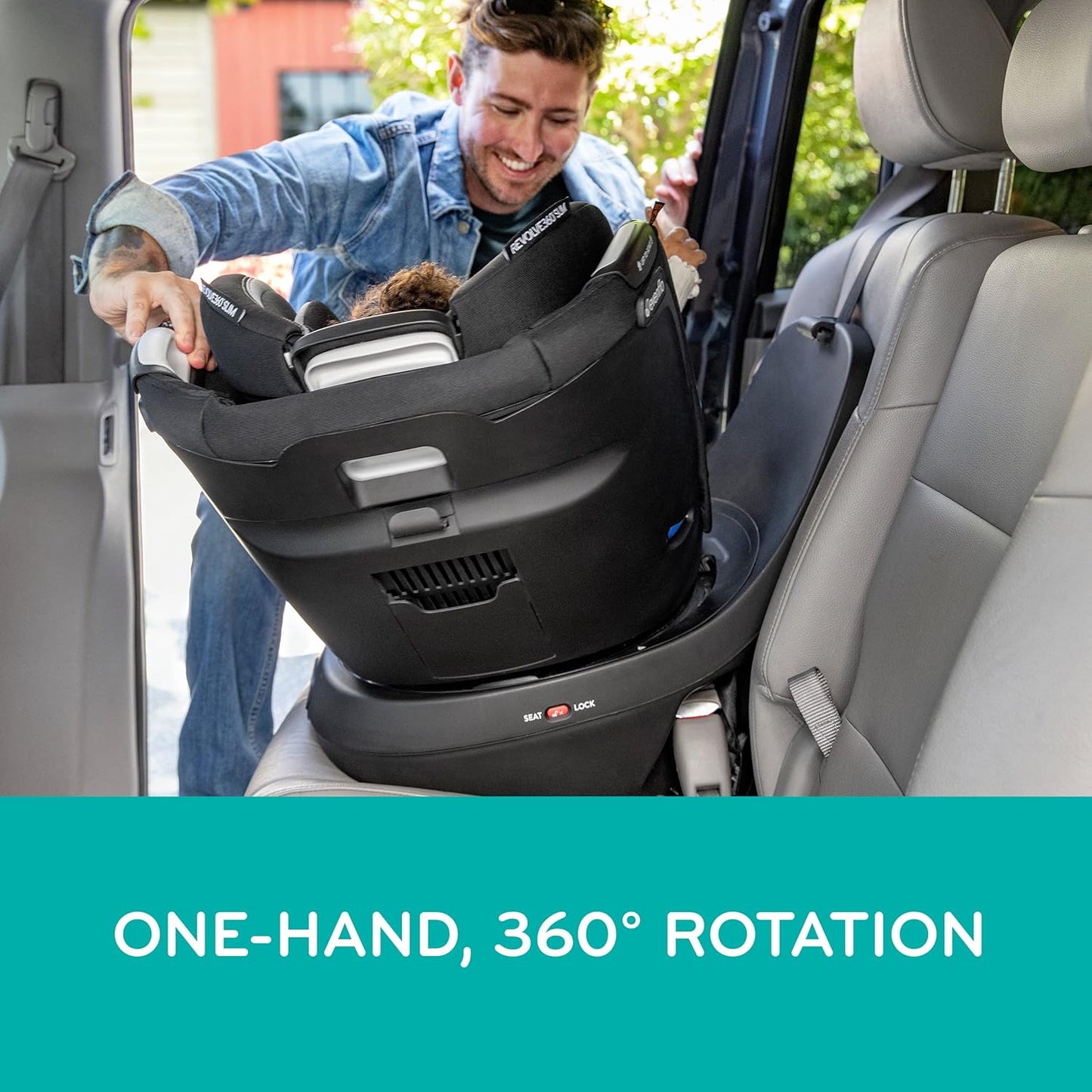 Evenflo Slim 2-in-1 Rotational Convertible Car Seat | Mamas & Papas, Babies, Nursing, Car Seat