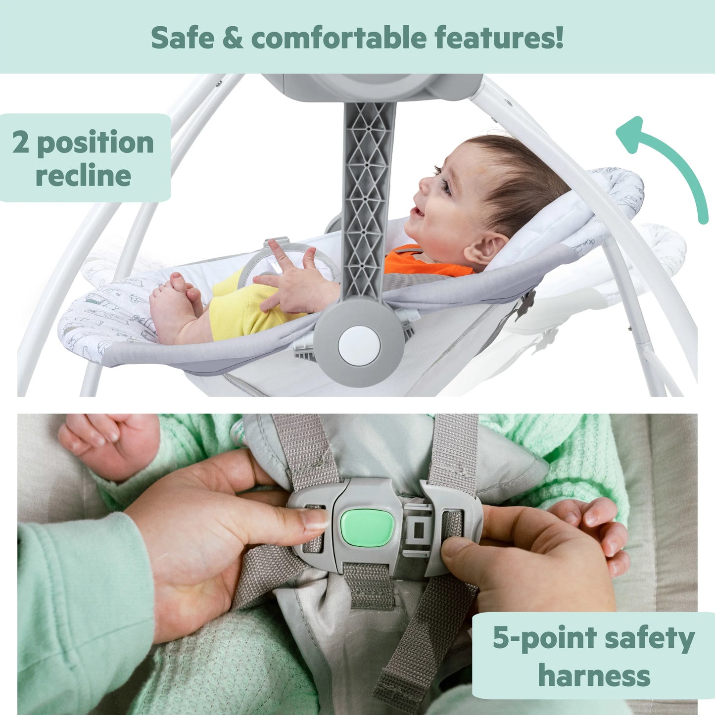 Disney Winnie the Pooh Classic Pals Milestone Swing