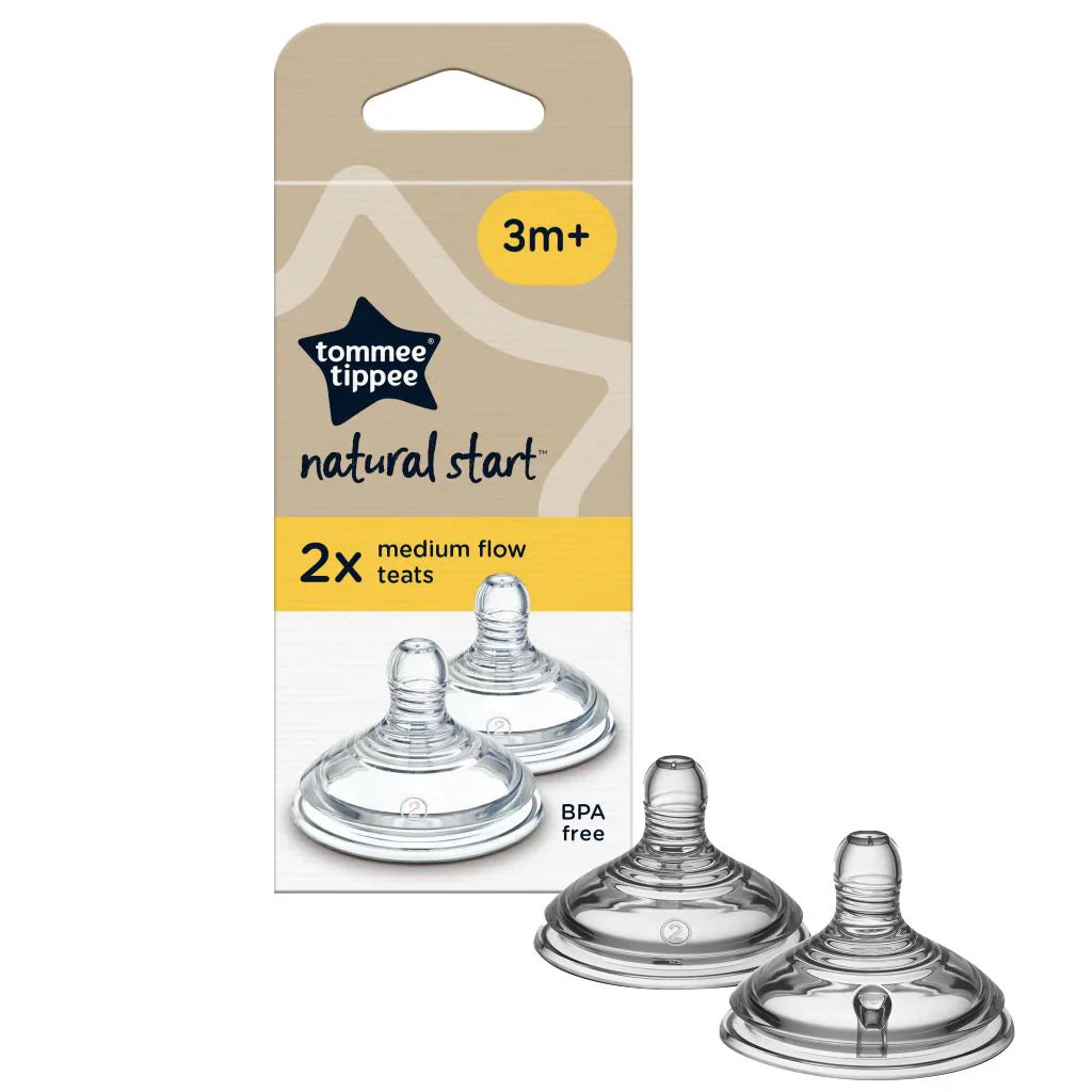 Tommee Tippee Natural Start Teats Pack Of 2