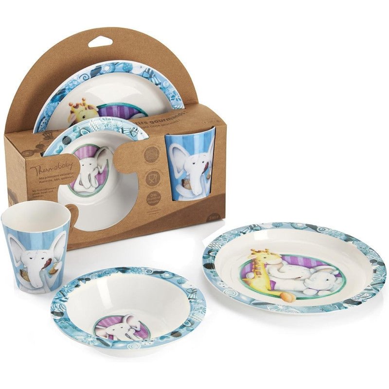 Microwave Dishware Set | Cutlery | Thermobaby for Mamas & Papas LB - 6hr