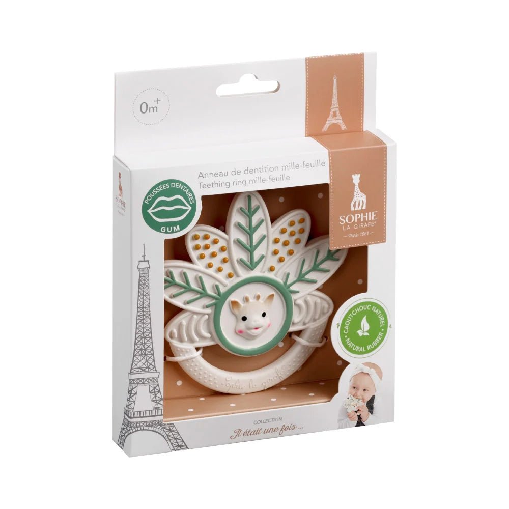 Mille - Feuille Teething Ring Sophie | Teether | Sophie La Girafe for Mamas & Papas LB - 6hr