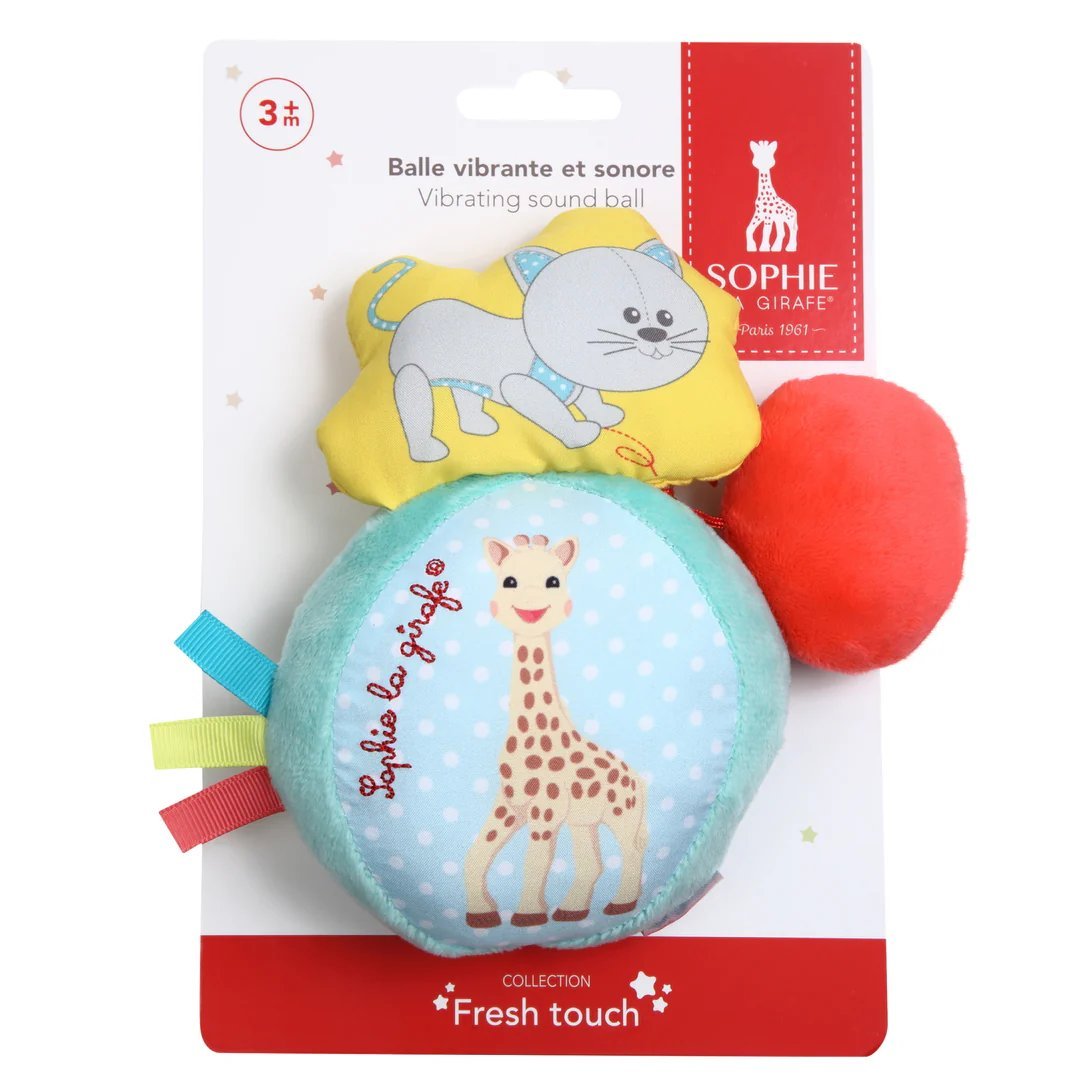 Vibrating And Sound Ball | Sensory Toy | Sophie La Girafe for Mamas & Papas LB - 6hr
