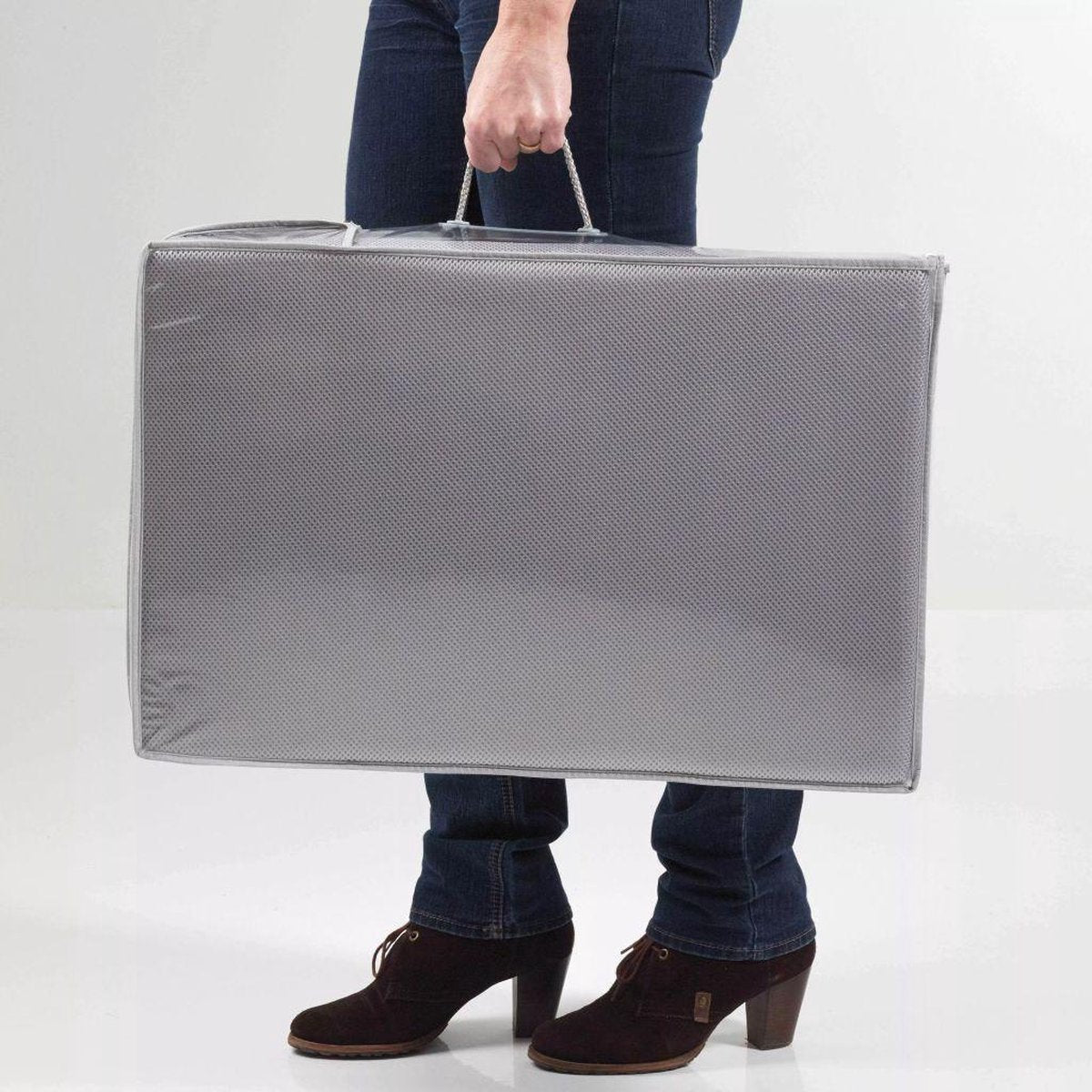 Candide Air+ Folding Mattress - For Travel - Grey | Mattress | Candide for Mamas & Papas LB - Furniture & Nursery