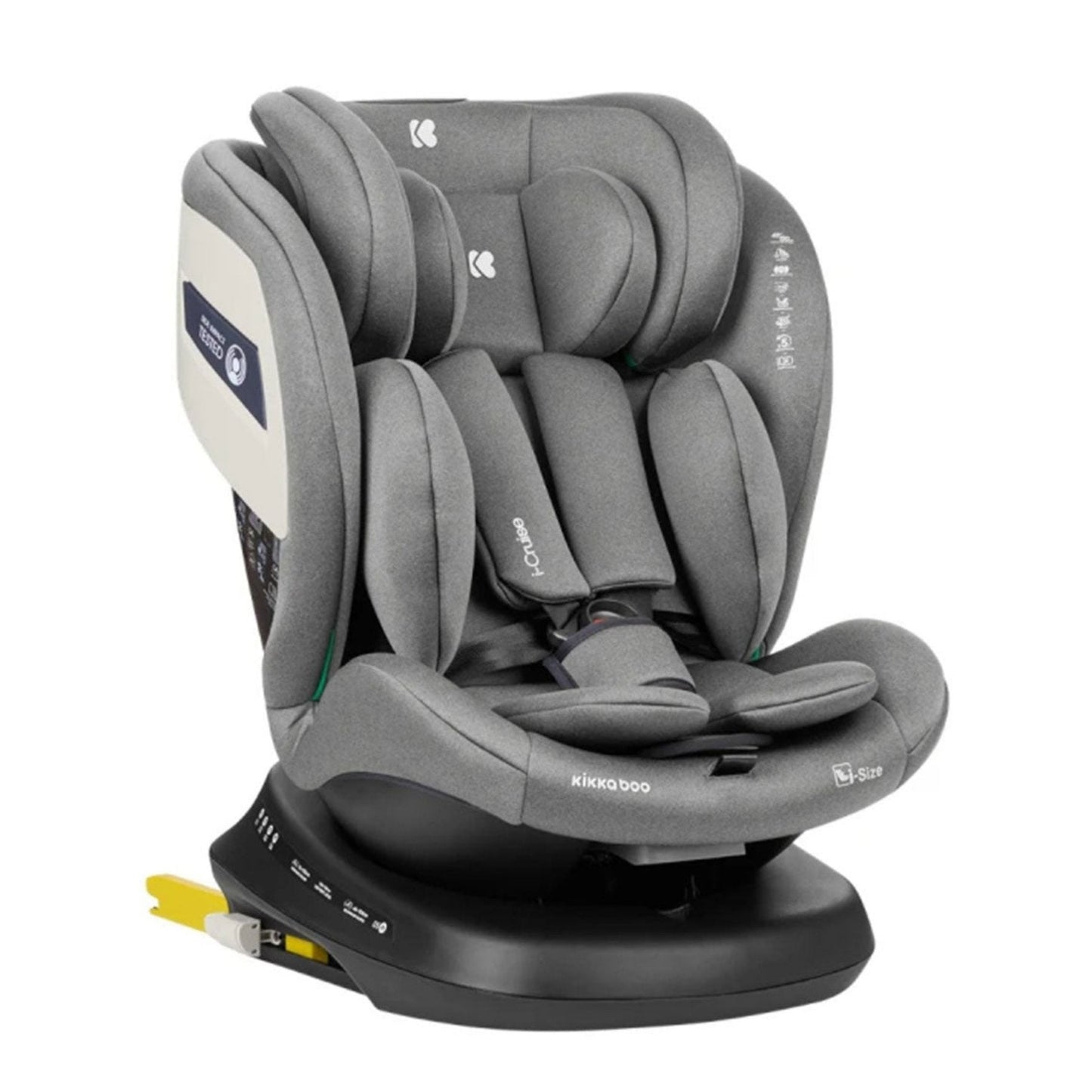 KikkaBoo Car Seat i-Cruise 40-150cm - Dark Grey | Mamas & Papas, Babies, Nursing, Car Seat