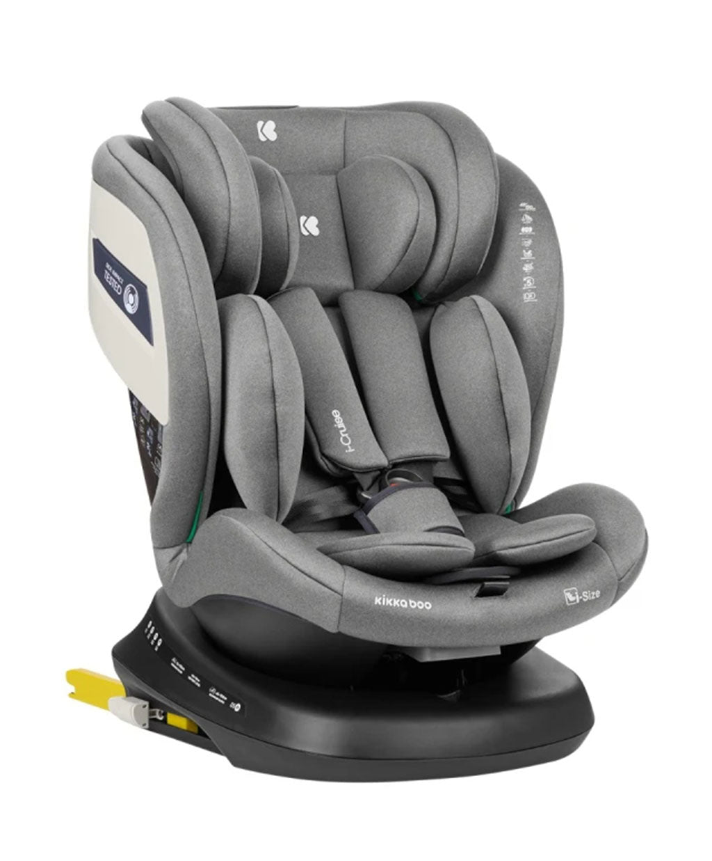 KikkaBoo Car Seat i-Cruise 40-150cm - Dark Grey | Mamas & Papas, Babies, Nursing, Car Seat