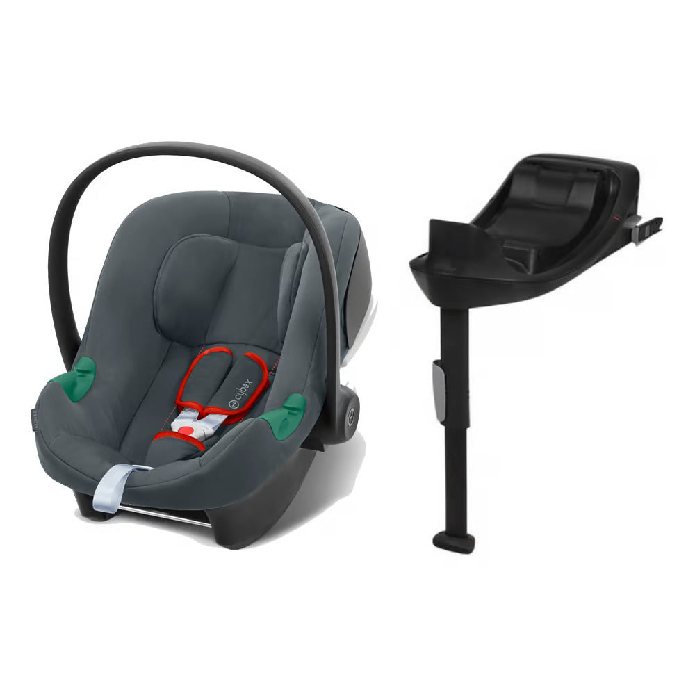 【美品】cybex ATON S2 i-SIZE➕base one CYBEX ATON S2 i-Size Car Seat - Soho Grey – Bambinista