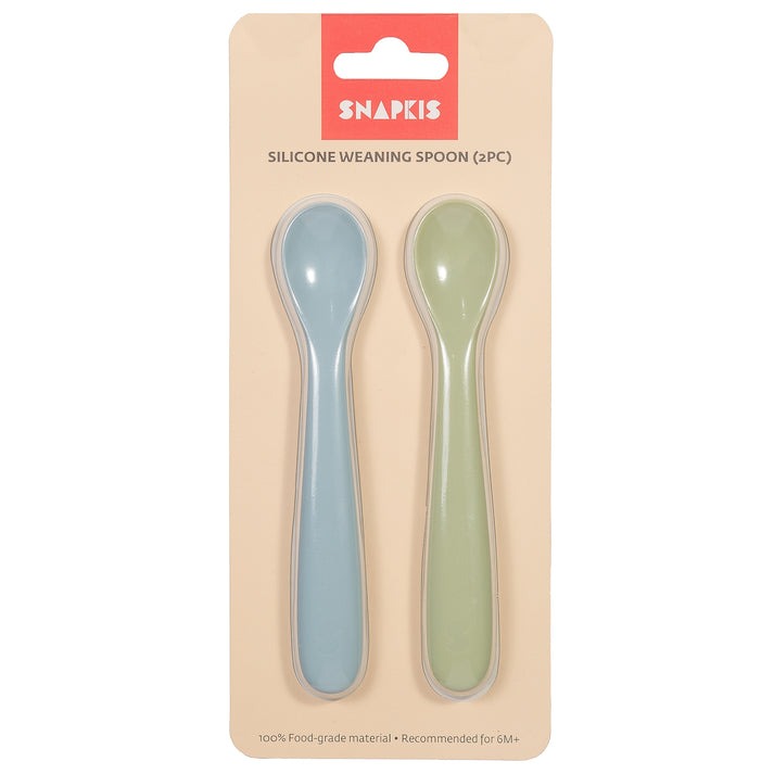 Nuby Soft Flex Silicone Weaning Spoon | Mamas & Papas, Babies, Nursing, Spoon