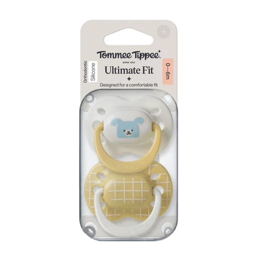 Ultra Soother 6 Months + Boy Pack of 2 Assorted