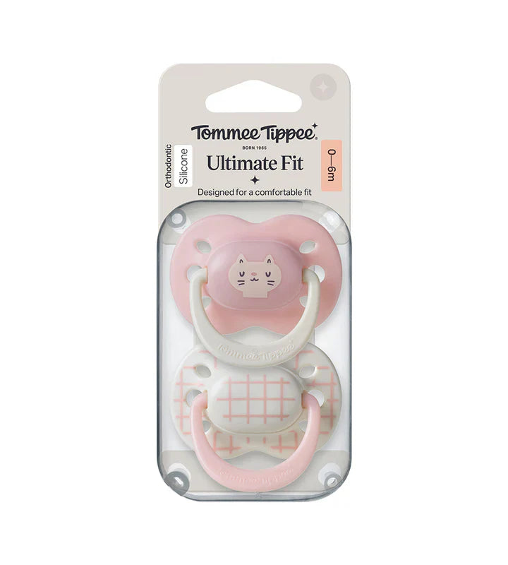 Ultimate Fit Soother 0-6M Pack of 2 Assorted