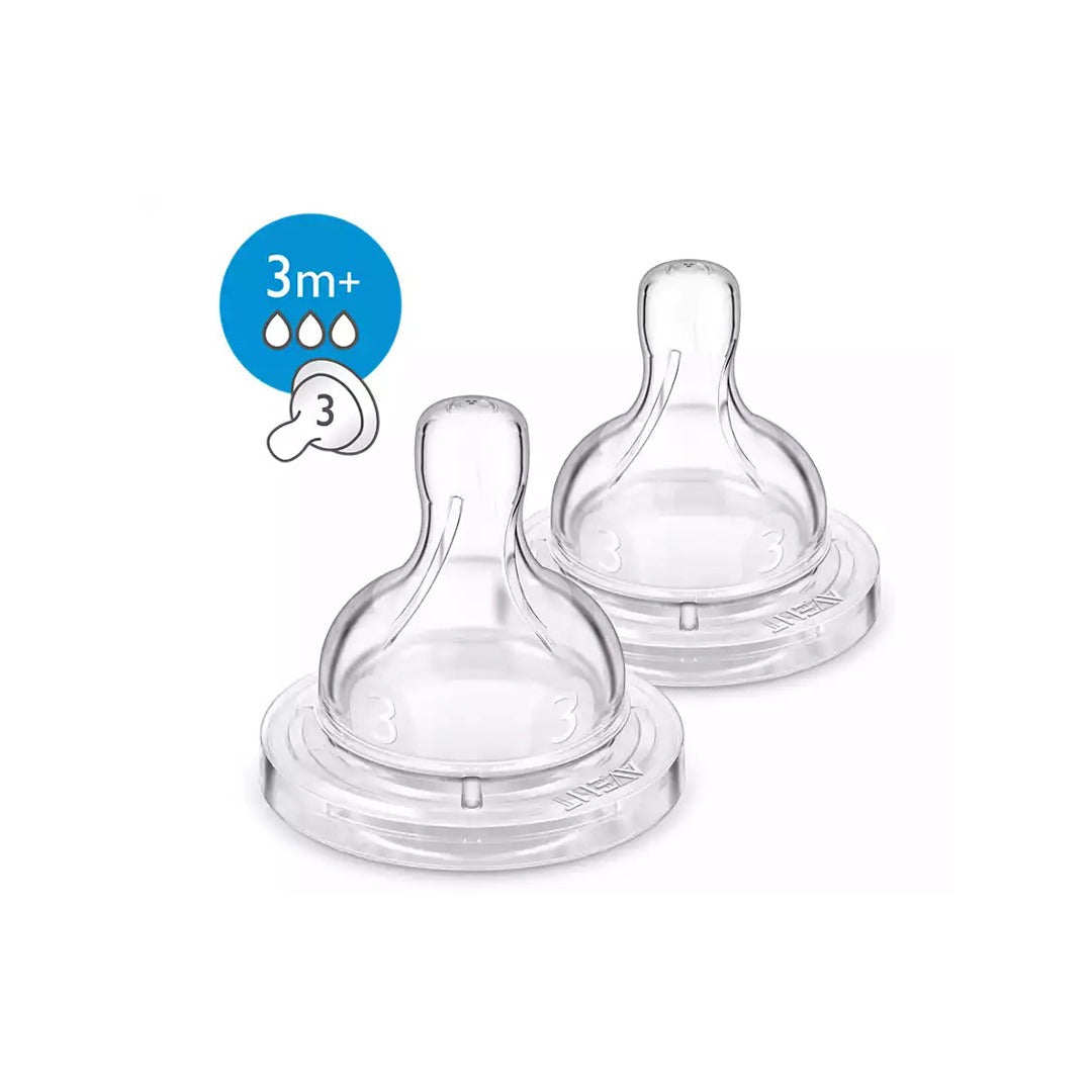 Classic+ Teats 3m+ - Pack of 2