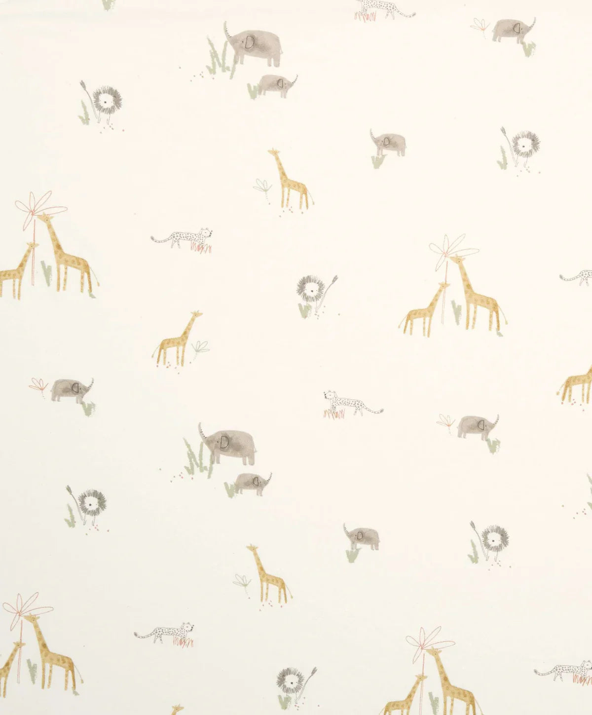 Cotbed Fitted Sheets (2 Pack) - Jungle