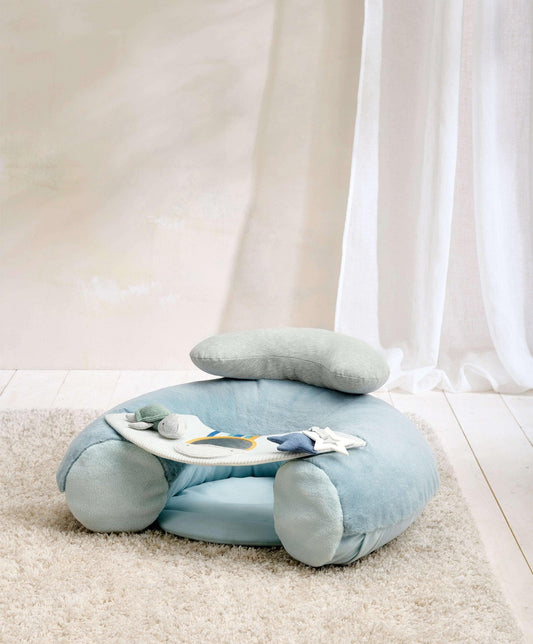 Mamas & Papas Welcome To The World Sit & Play Under The Sea Interactive Seat - Blue | Mamas & Papas, Babies, Nursing, Playmat & Gym