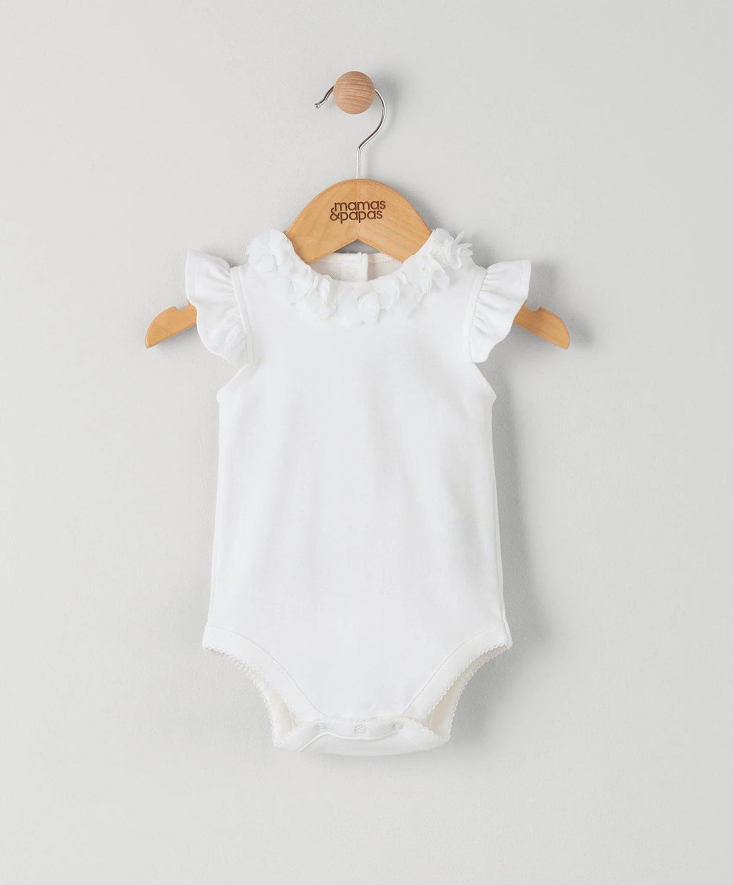 Mamas & Papas Floral Collar Bodysuit | Mamas & Papas, Babies, Nursing, Sleepsuit