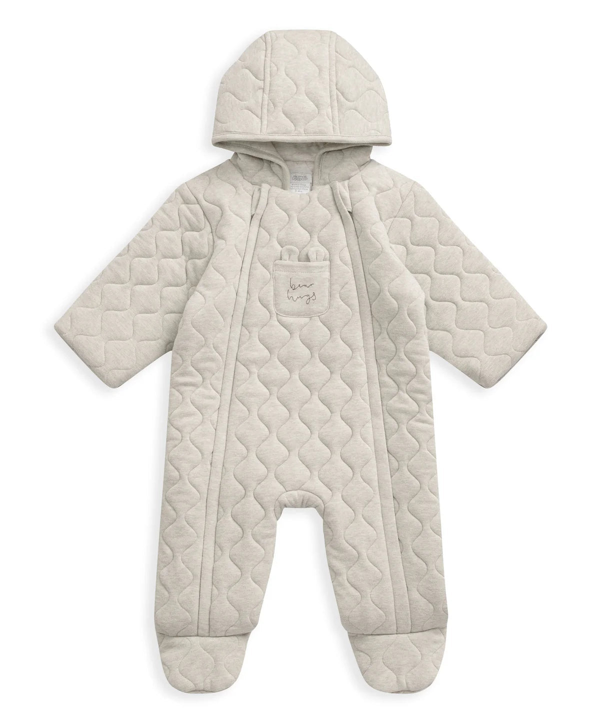 Mamas & Papas Bear Hugs Quilted Jersey Pramsuit | Mamas & Papas, Babies, Nursing, Pramsuit