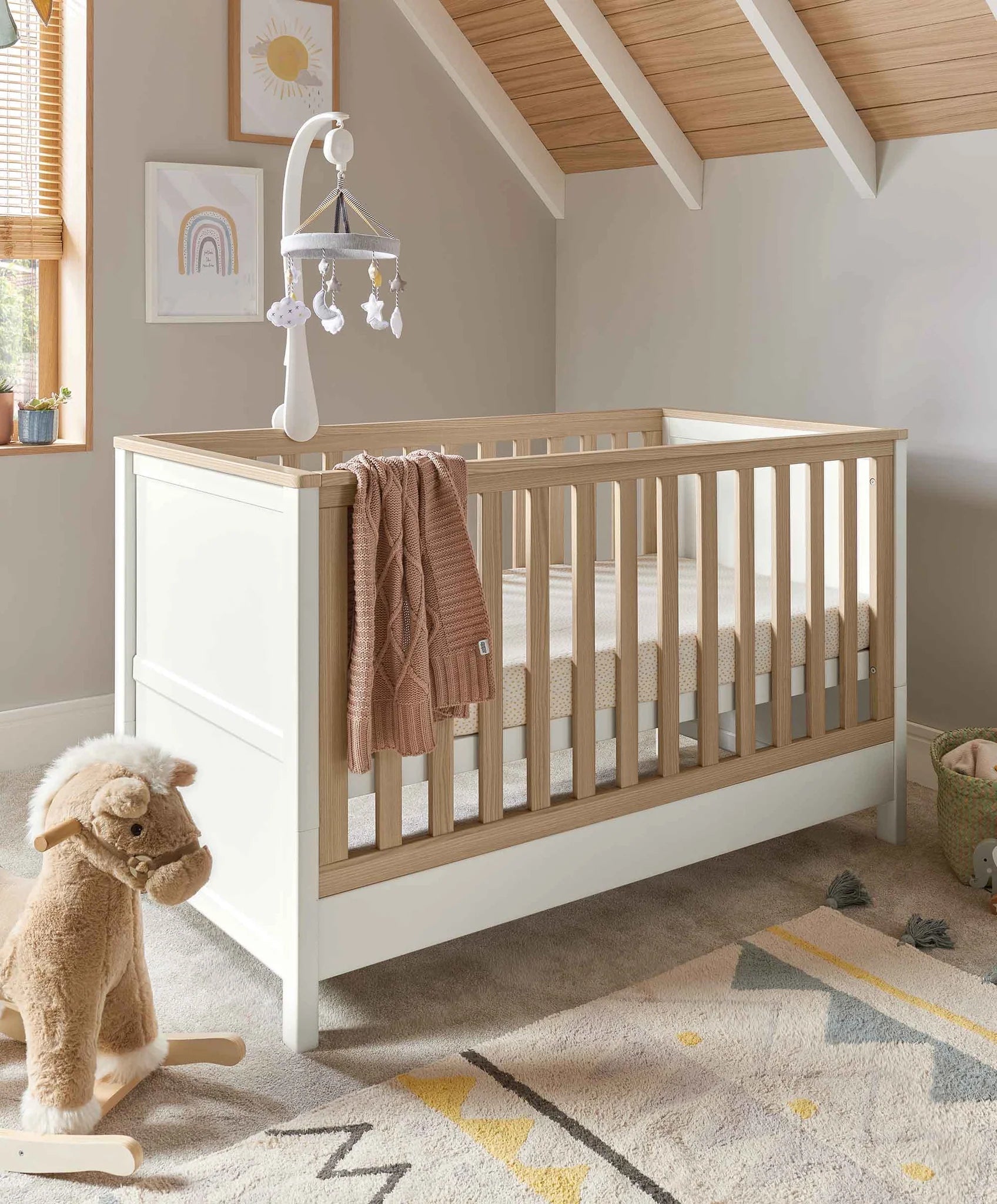 Mamas & Papas Harwell Cotbed - White | Mamas & Papas, Babies, Nursing, Cot
