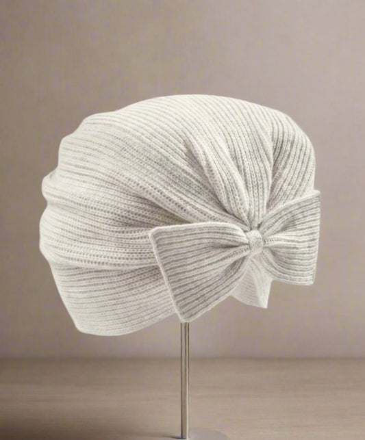 Mamas & Papas Knitted Cream Hat with Bow | Mamas & Papas, Babies, Nursing, Accessory
