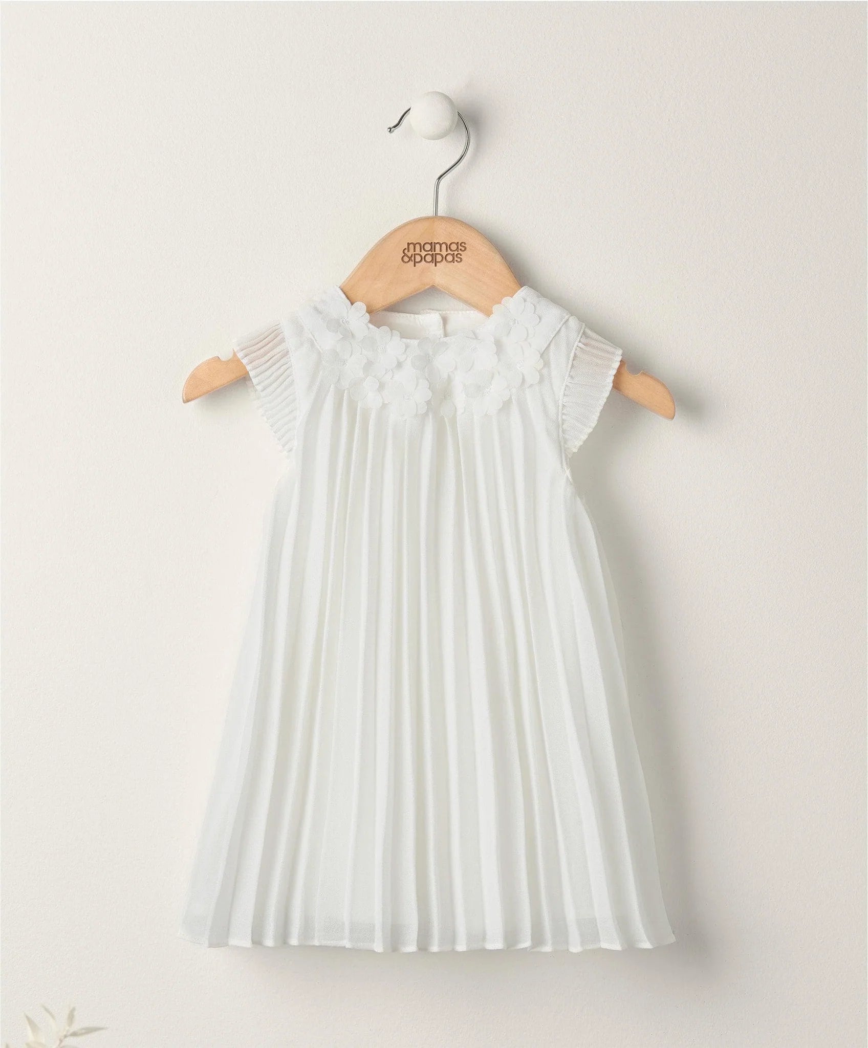 Mamas & Papas Flower Applique Pleat Dress | Mamas & Papas, Babies, Nursing, Dress