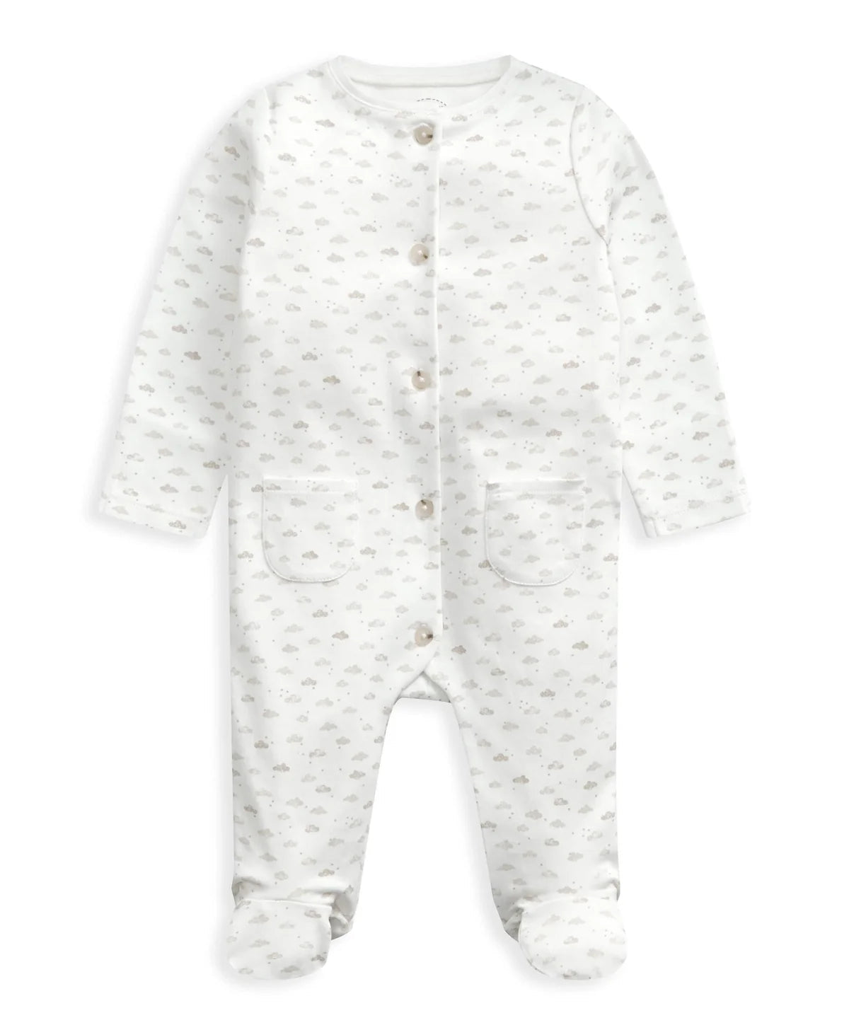 Mamas & Papas Cloud All In One Sleepsuit | Mamas & Papas, Babies, Nursing, Sleepsuit