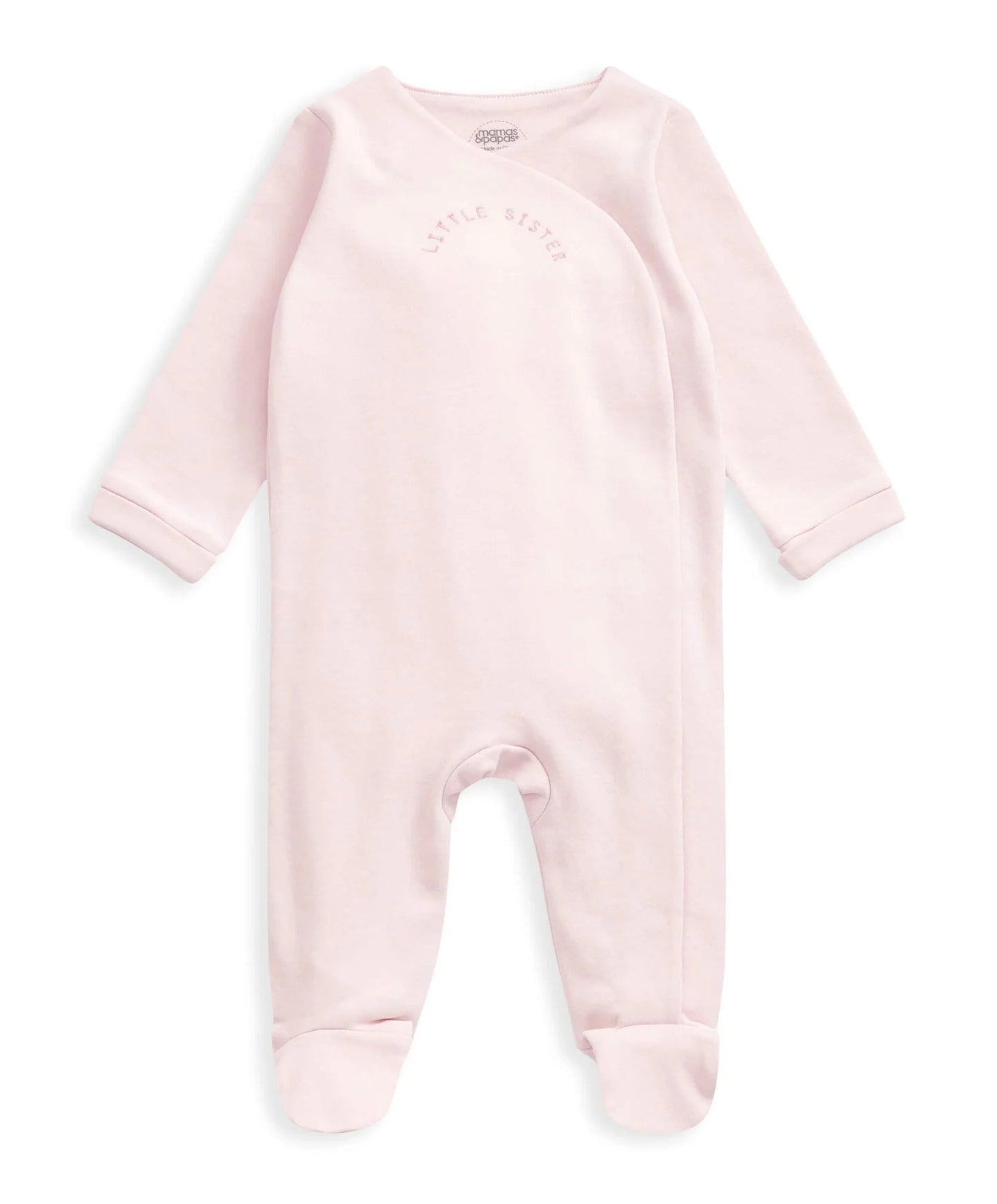 Mamas & Papas Little Sister All In One - Pink | Mamas & Papas, Babies, Nursing, Sleepsuit