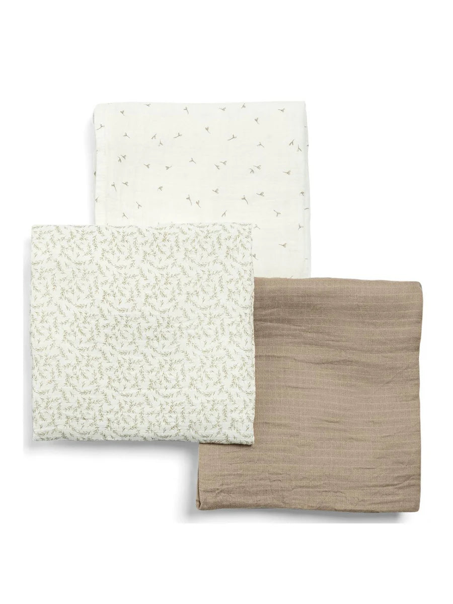 Mamas & Papas Welcome To The World Seed Large Muslin Squares Pack of 3 | Mamas & Papas, Babies, Nursing, Muslin Squares