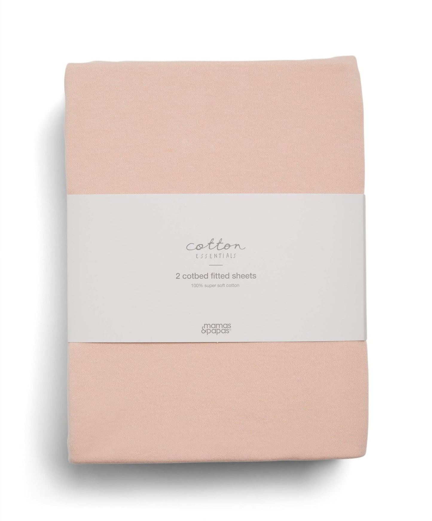Mamas & Papas Cotton Essentials Cotbed Fitted Sheets Pack of 2 Terracotta | Mamas & Papas, Babies, Nursing, Nursery Bedding