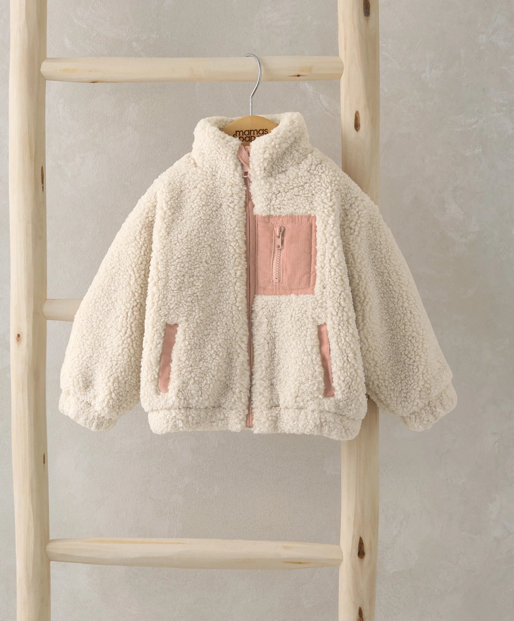 Mamas & Papas Borg Jacket - Beige | Mamas & Papas, Babies, Nursing, Jacket