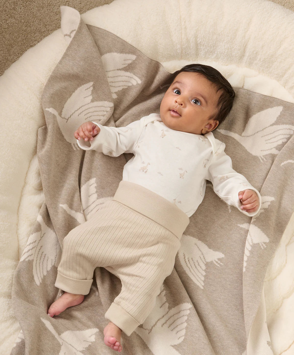 Mamas & Papas Duckling Jersey Jacket, Bodysuit & Leggings (Set of 3) | Mamas & Papas, Babies, Nursing, Set