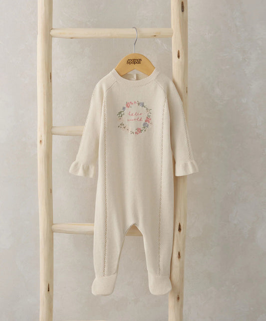 Mamas & Papas Hello World All In One | Mamas & Papas, Babies, Nursing, Sleepsuit
