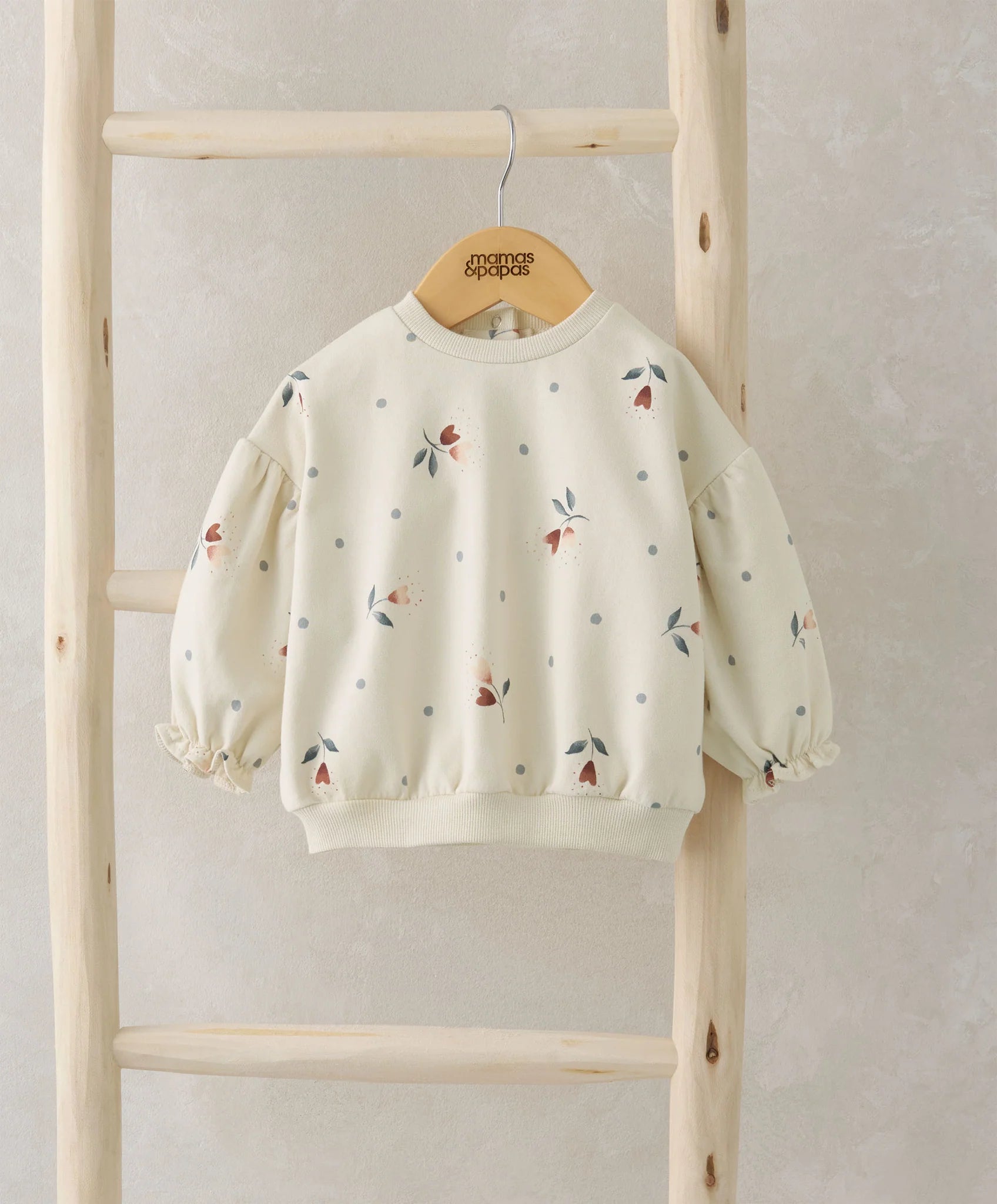 Mamas & Papas Floral Heart Sweatshirt | Mamas & Papas, Babies, Nursing, Sweater