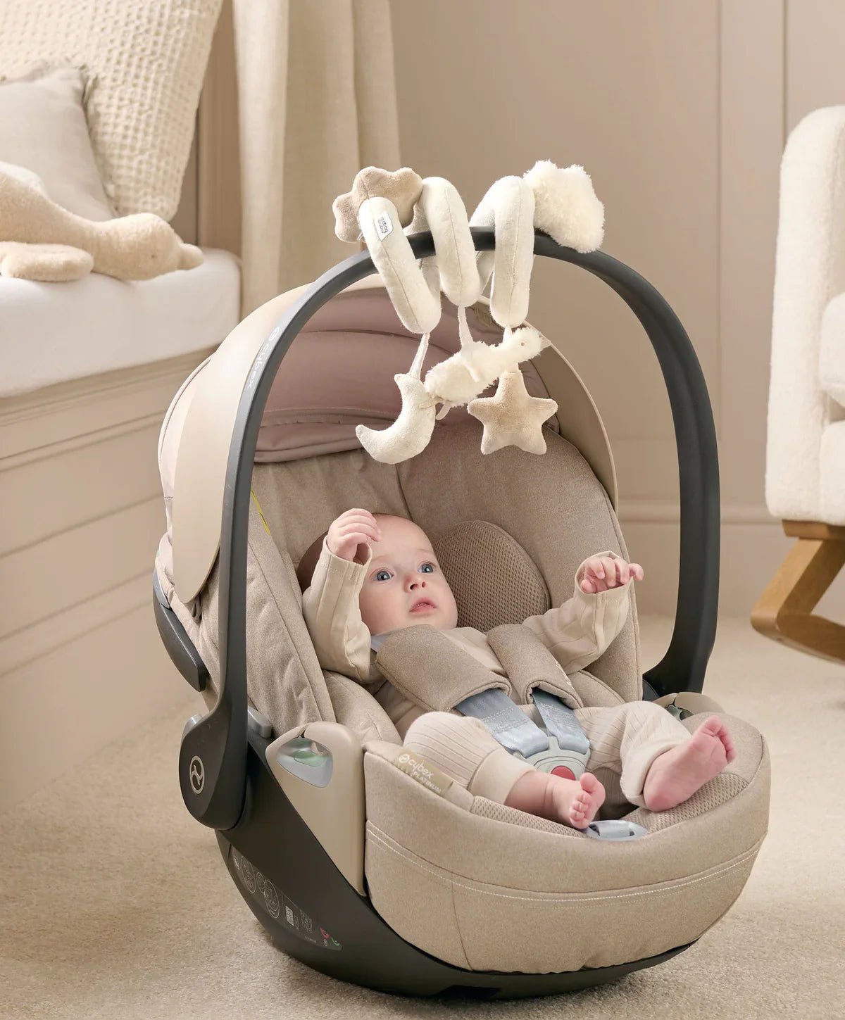 Welcome to the World Duckling Spiral Activity Toy | Soft Toy | Mamas & Papas for Mamas & Papas LB - Crib & Stroller Toys