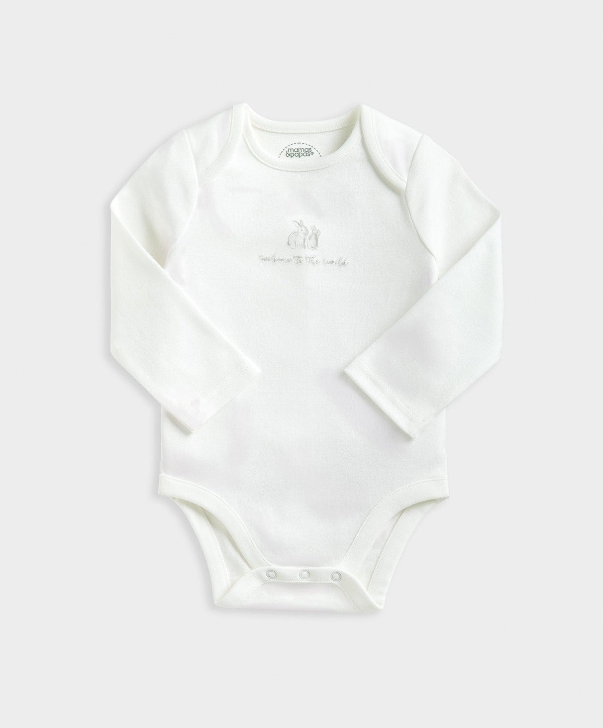 Mamas & Papas Bunny Sleepsuit, Bodysuit, & Hat | Mamas & Papas, Babies, Nursing, Set