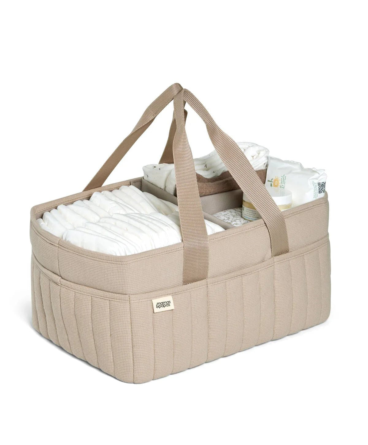 Nappy Caddy - Cashmere Waffle | Caddy | Mamas & Papas for Mamas & Papas LB - Baby Changing & hygiene