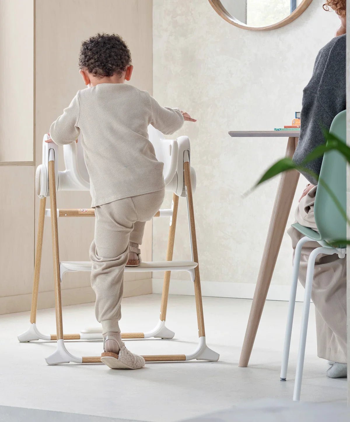 Eno Highchair - Cashmere | High Chair | Mamas & Papas for Mamas & Papas LB - Feeding & Weaning