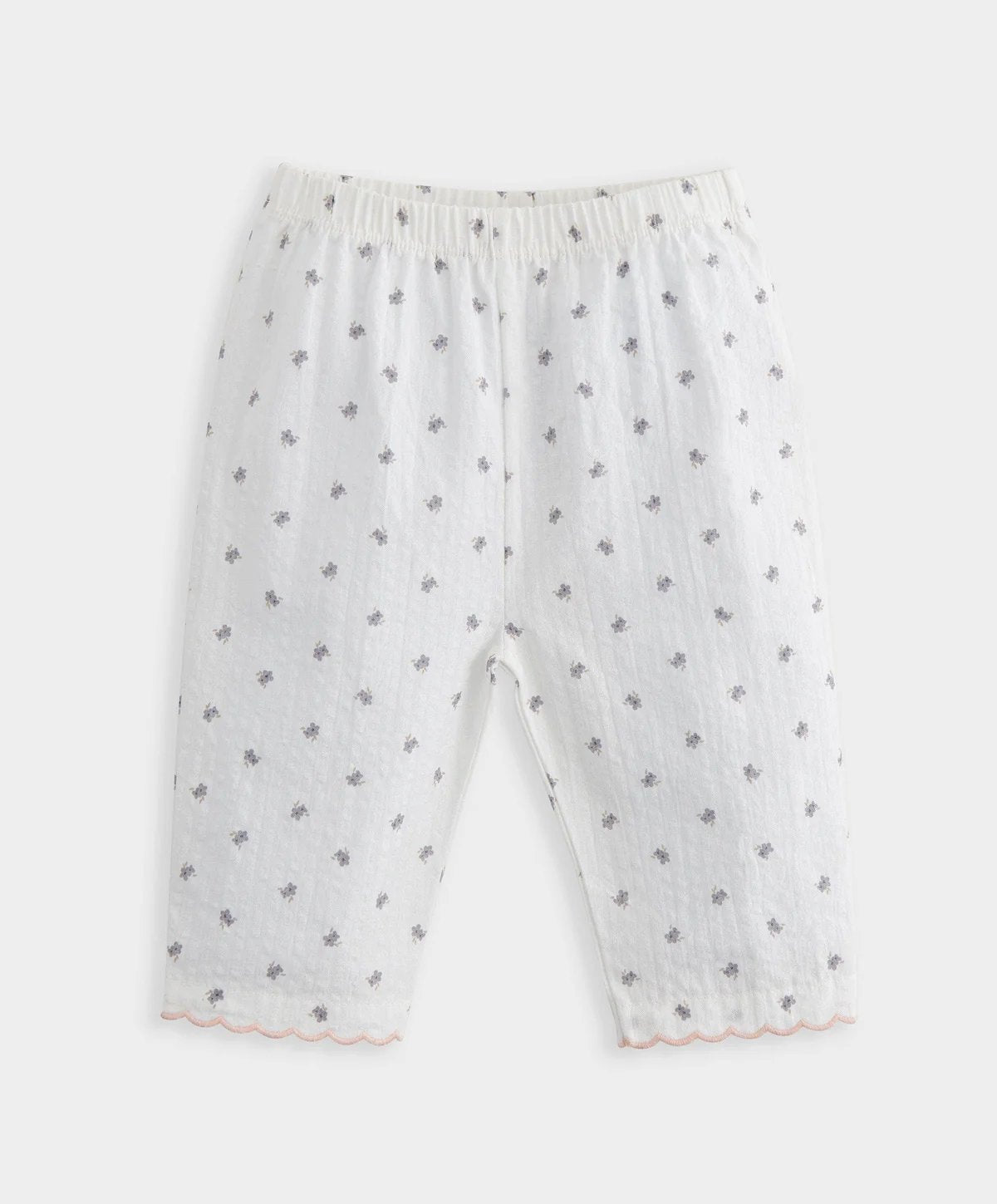 Mamas & Papas Scalloped Pyjamas - Floral | Mamas & Papas, Babies, Nursing, Sleepsuit