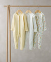 Mamas & Papas Healing Floral Sleepsuits (Set of 3) | Mamas & Papas, Babies, Nursing, Sleepsuit