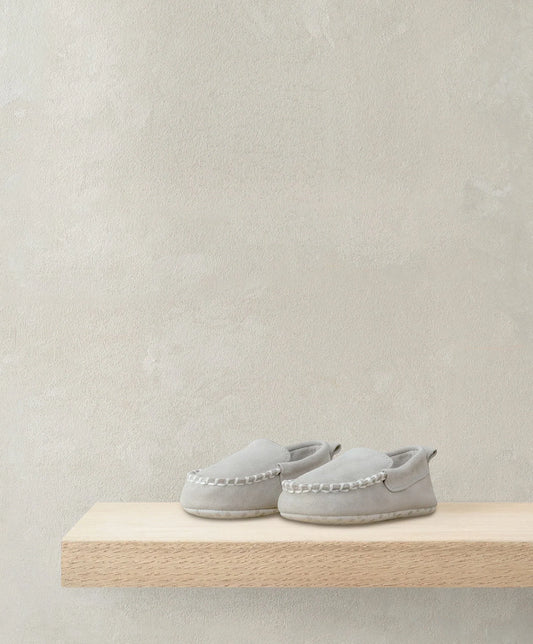 Mamas & Papas Stitch Detail Suede Shoes Shoe