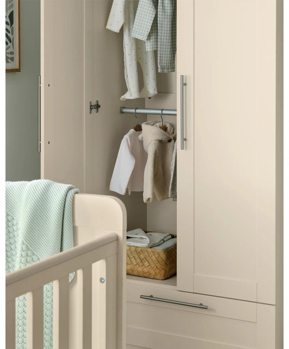 Hampden Wardrobe - Cashmere | Wardrobe | Mamas & Papas for Mamas & Papas LB - Furniture & Nursery