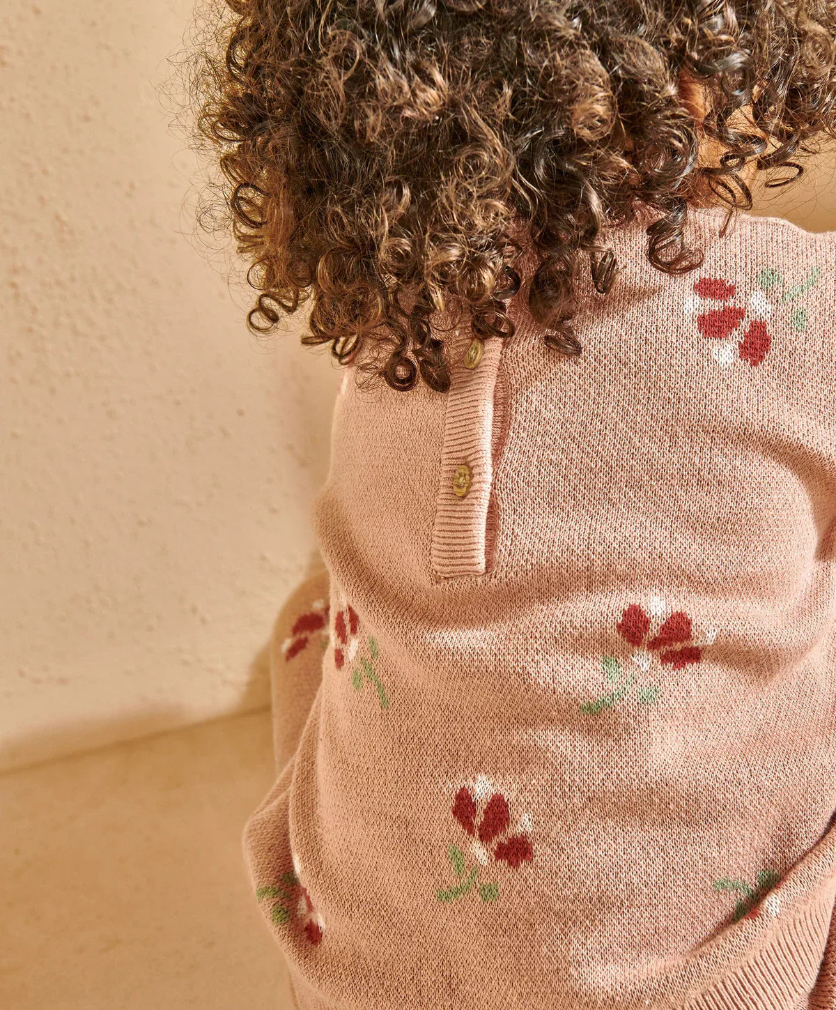 Jacquard Floral Knit Set (2 Pieces)