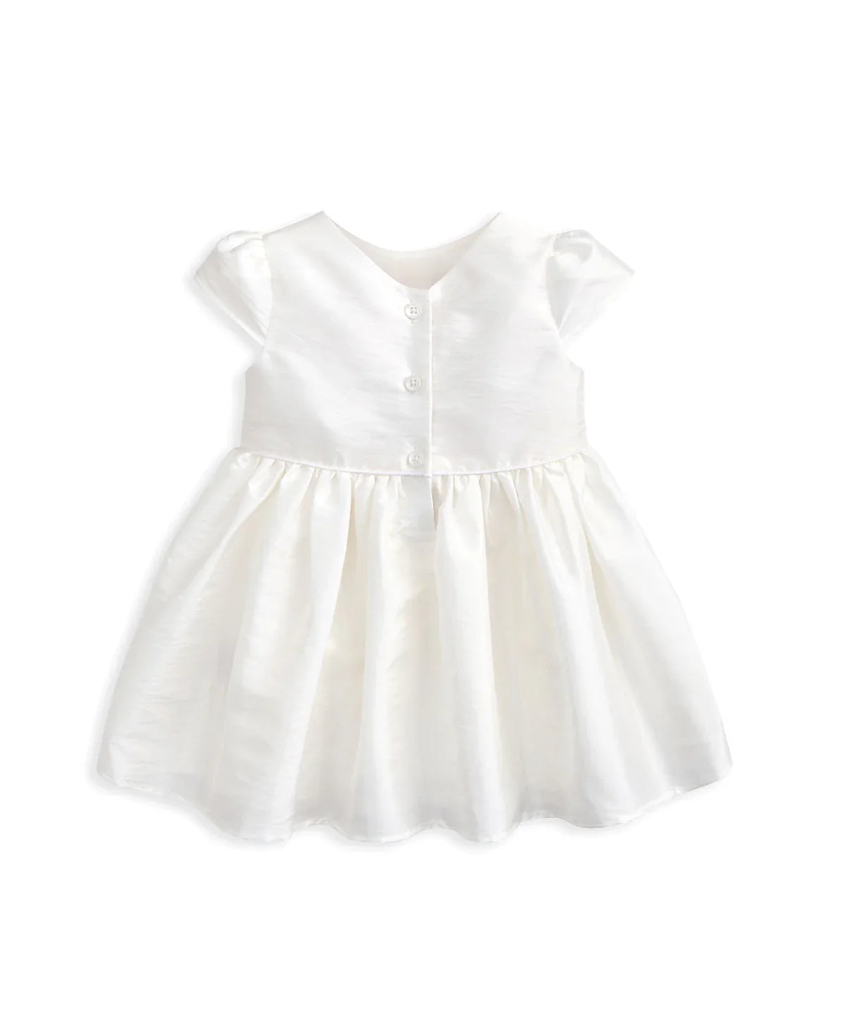 Robe en taffetas - Blanche