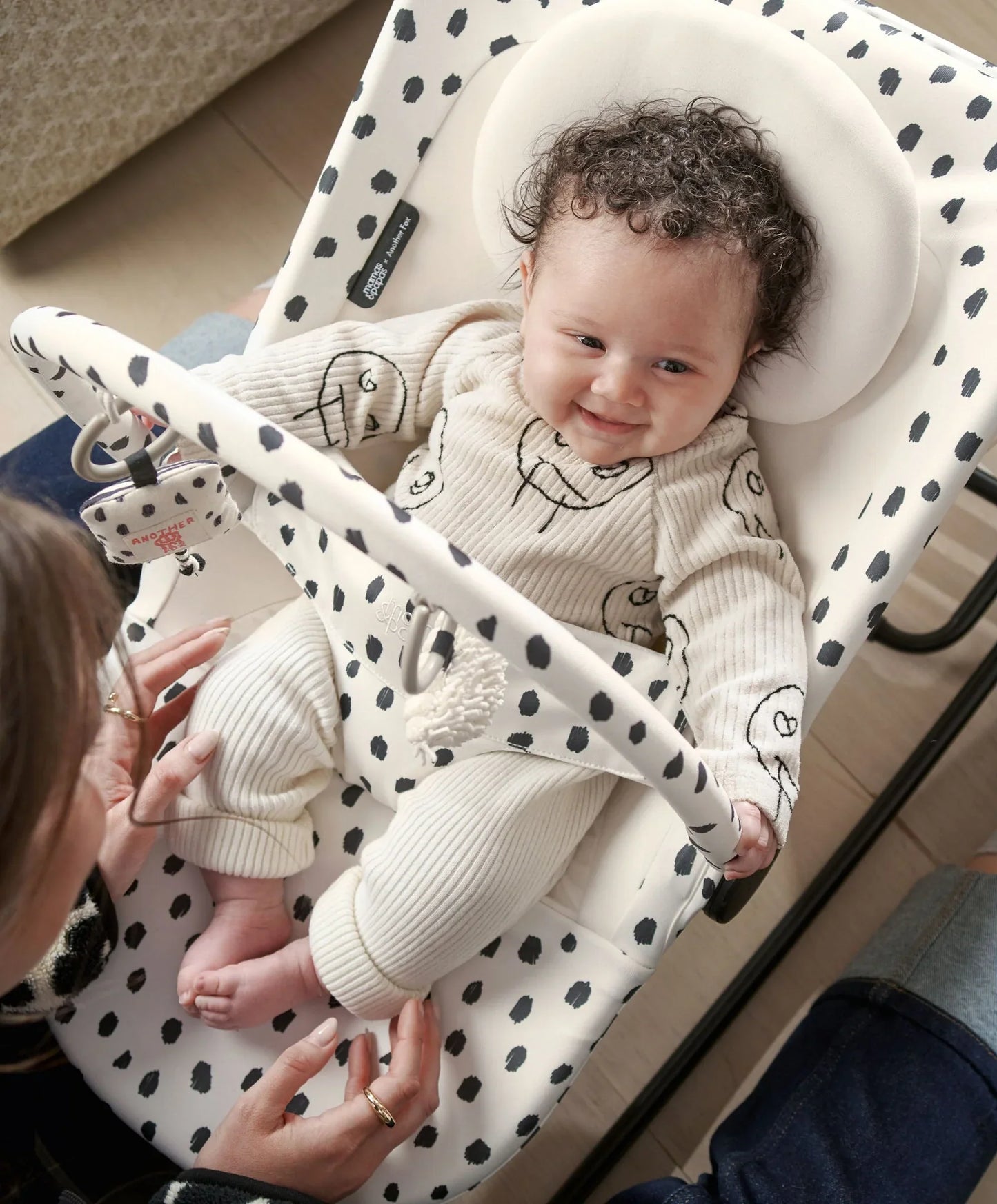 Mamas & Papas x Another Fox Tempo Bouncer - Cheetah Spot