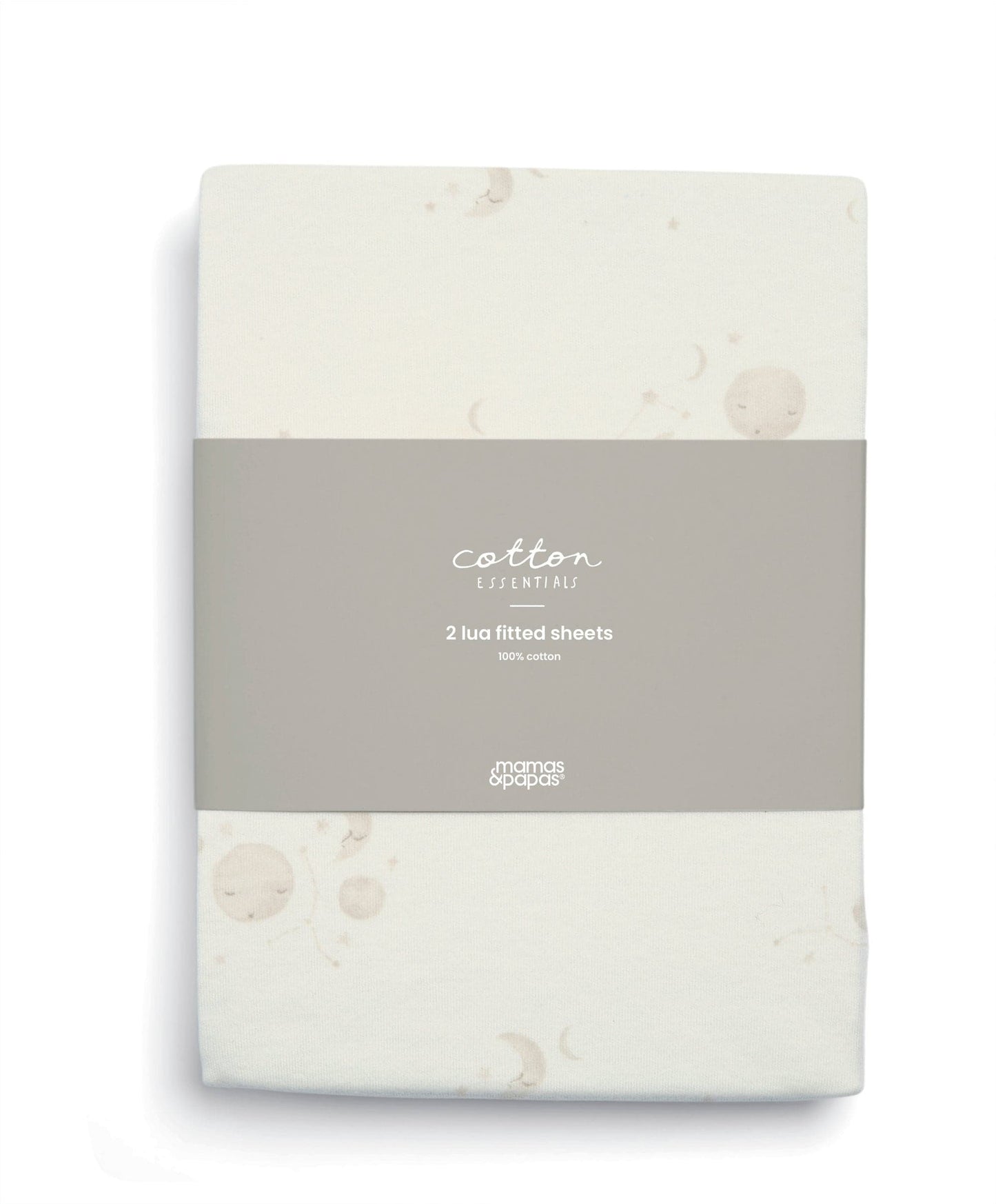 Lua Fitted Sheets (Pack of 2) - Cosmic Sky