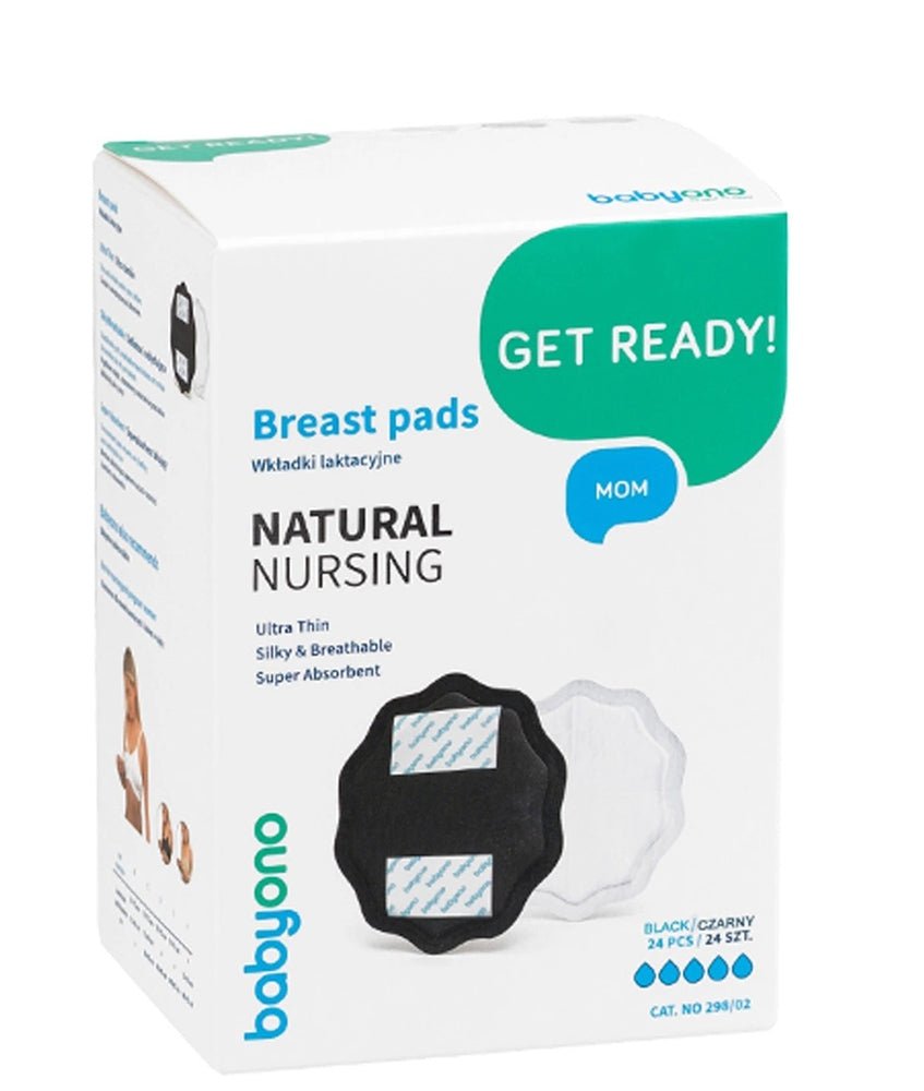 Slim Breast Pads Pack of 24 | Breast Pad | Babyono for Mamas & Papas LB - 6hr