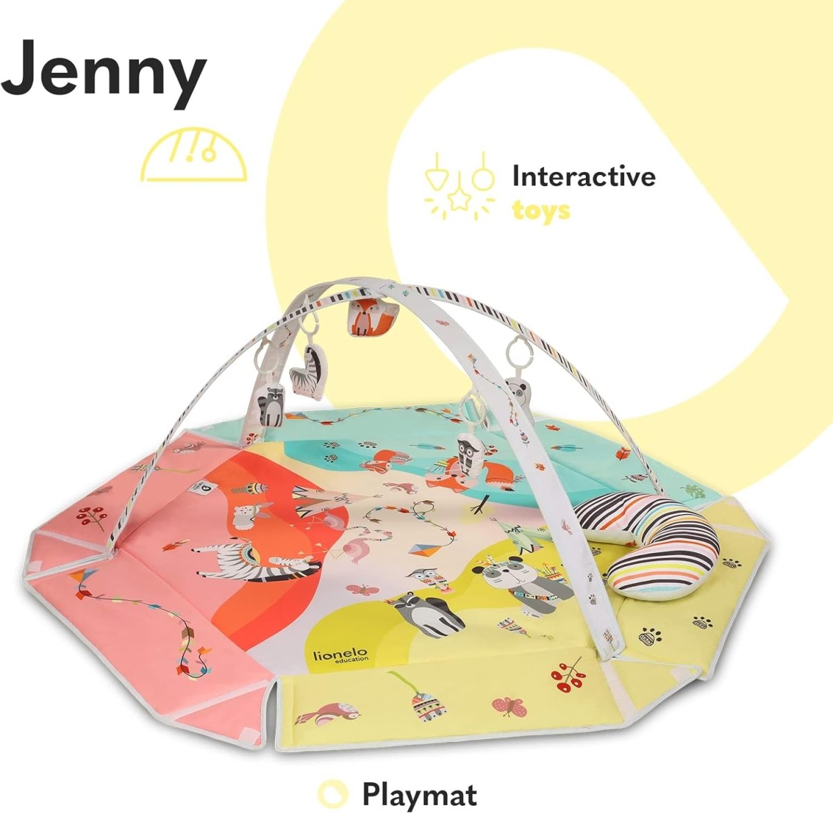Jenny Baby Blanket Crawling Blanket | Play Mat | Lionelo for Mamas & Papas LB - Activity & Sensory Toys