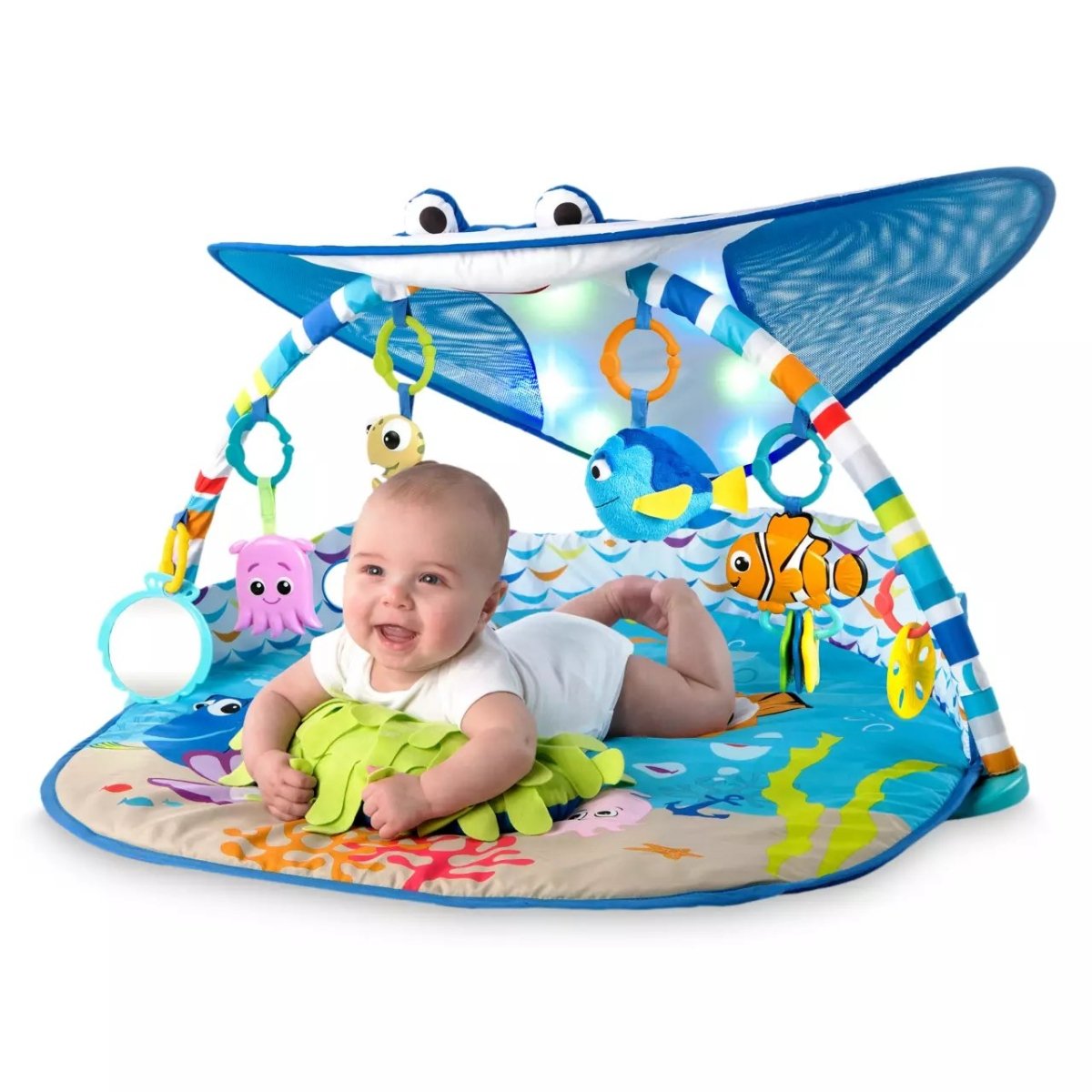 Mr Ray Light - Up Activity Gym | Playmat & Gym | Bright Starts for Mamas & Papas LB - Activity & Sensory Toys