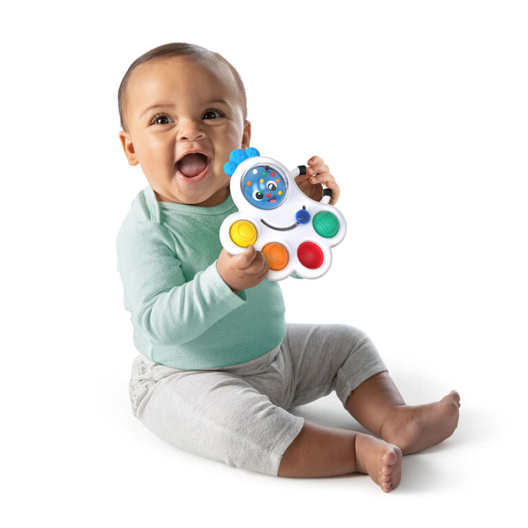 Opus's Shape Pops Sensory Rattle and Teether | Teether | Baby Einstein for Mamas & Papas LB - 6hr