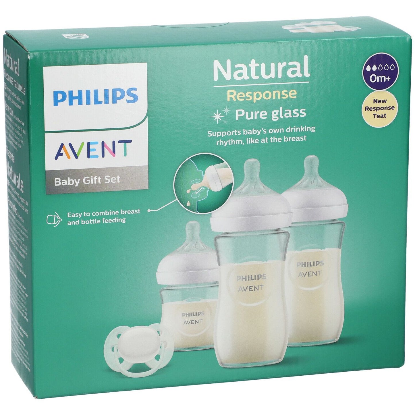 Avent Natural Response Feeding Bottle with Patterns 260ml Koala | Mamas & Papas, Babies, Nursing, Bottle Feeding