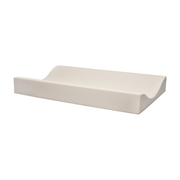 Taupe changing pad with raised sides, rectangular 72x44cm