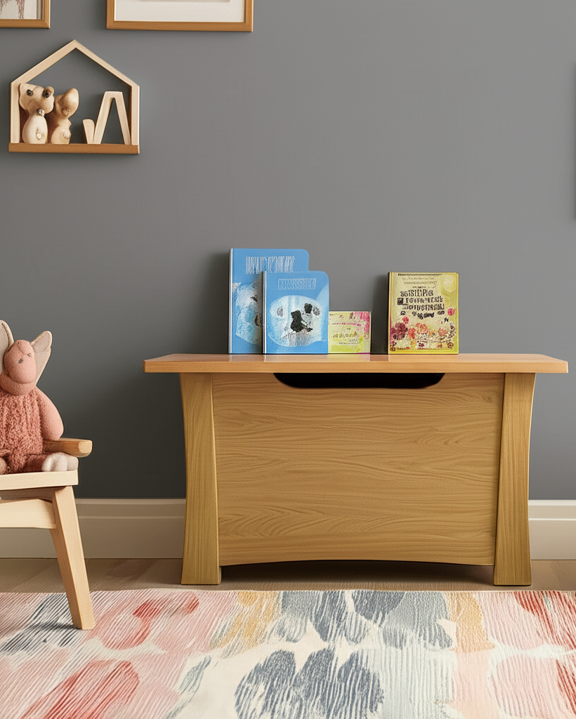 Ocean storage Box - D - Oak | Storage Box | Mamas & Papas for Mamas & Papas LB - Furniture & Nursery