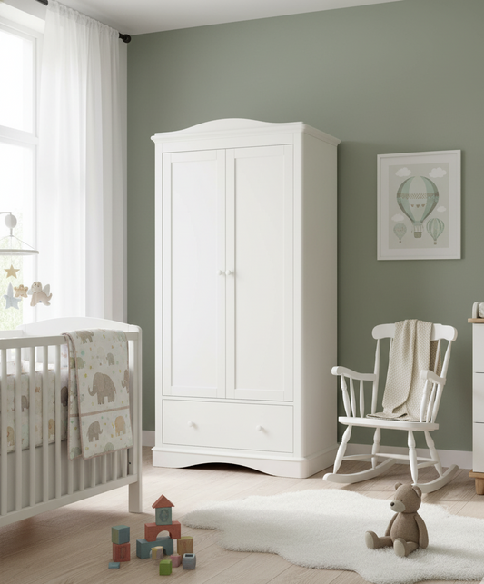 Flyn Wardrobe - White