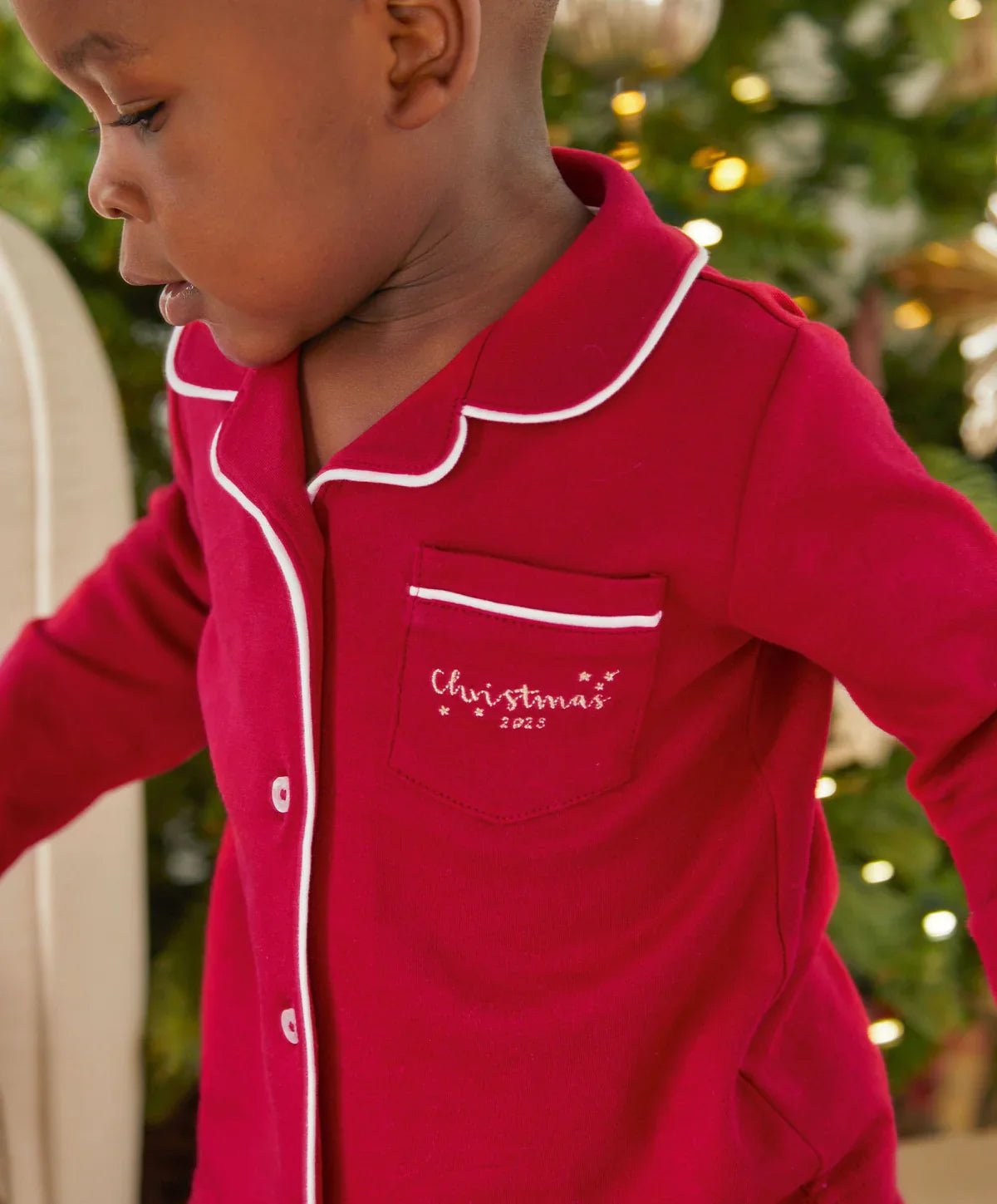 Classic Red Christmas Pyjamas | Pyjama | Mamas & Papas for Mamas & Papas LB - christmas